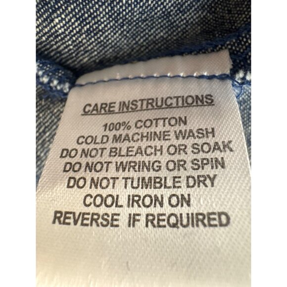 Dangerfield Size 10 Denim Mushroom Print Dress NWT - Picture 13 of 16